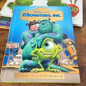 Disney Pixar Monsters, Inc. Read-Aloud Storybook - Blue and Green